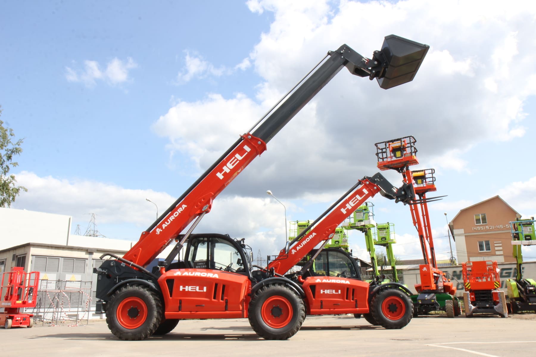 Телескопические погрузчики HELI купить | Официальный дилер, цены и характеристики